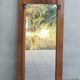 Empire mirror in mahogany