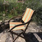 Vintage garden folding chair