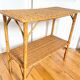 Rattan console