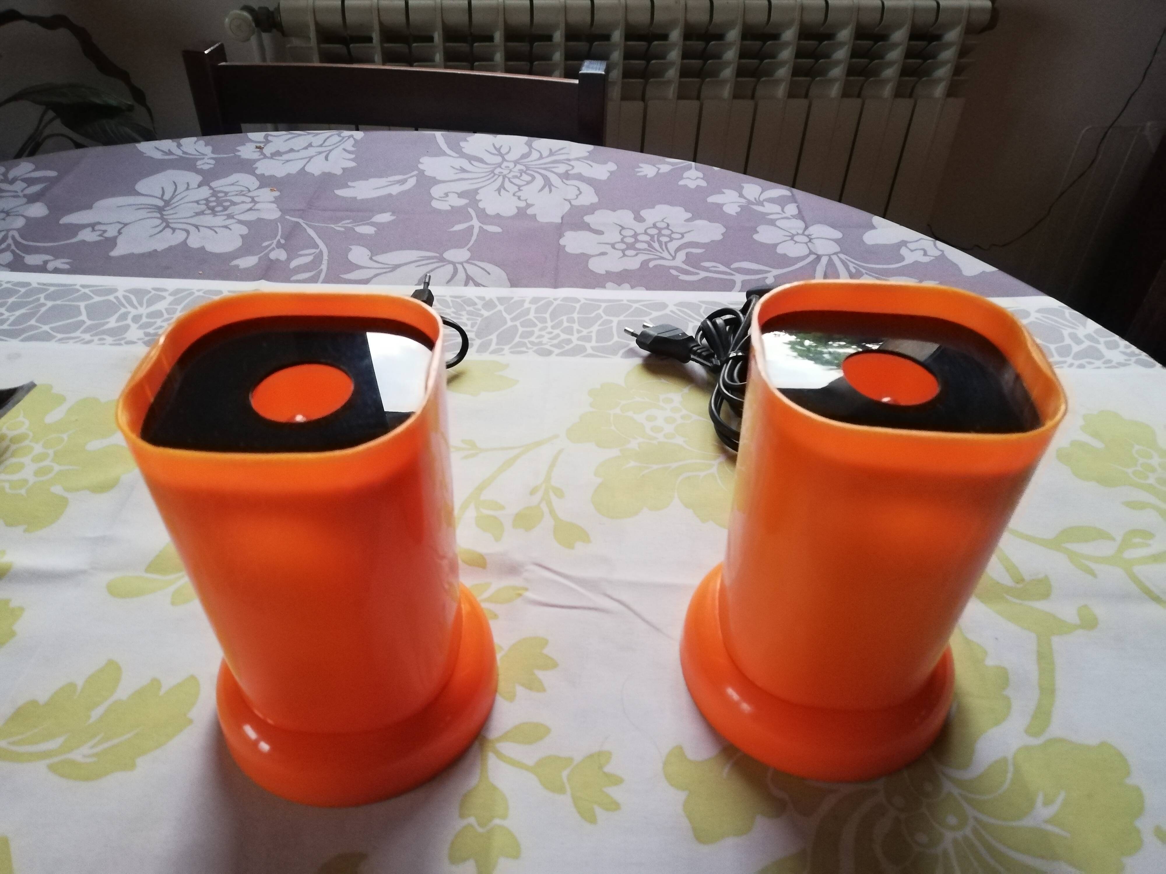 Duo of bedside lamps