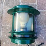2 exterior wall lights