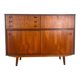 Vertical Danish teak sideboard, 1960s