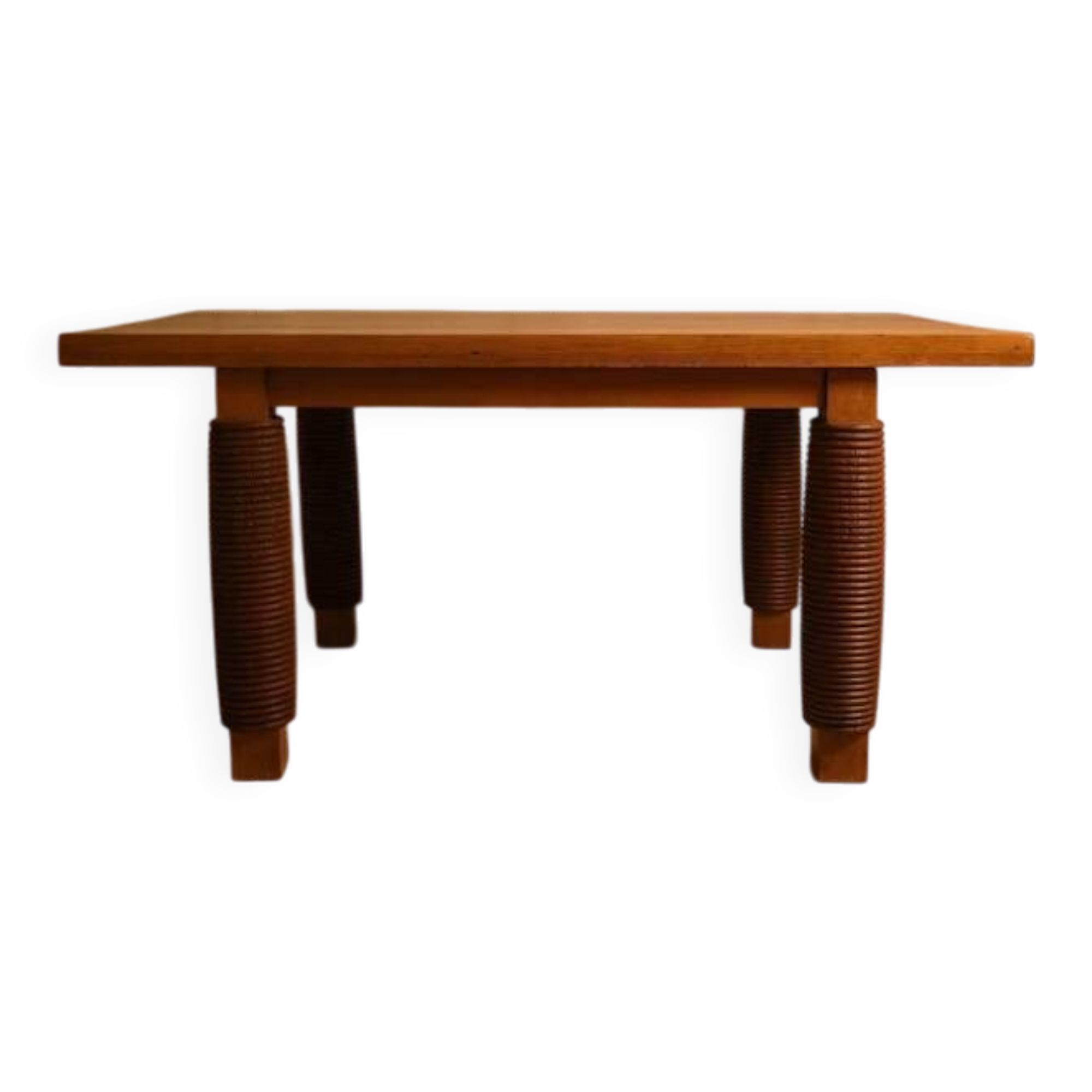 Sculptural wooden table