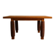 Sculptural wooden table