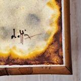 Table basse signée Chassin,