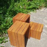 1980s designer sofa ends