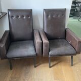 Lot de 2 fauteuils années 50