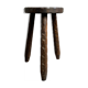 Wooden tripod stool 60s