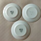 8 Johnson Bros "Coaching Scenes" English dessert plates