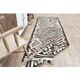 1970s Turkish Oushak Handmade Wool Cotton Brown Runner Rug 94x340