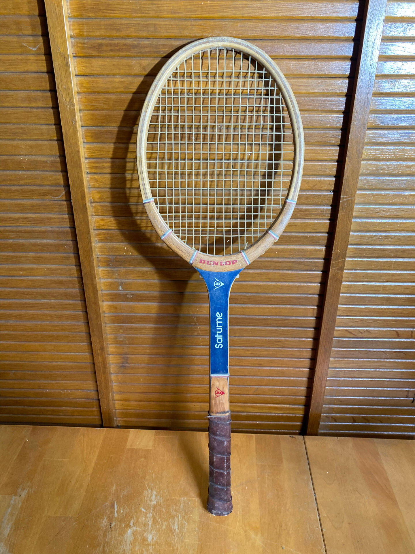 Vintage Dunlop Saturn Wood Tennis Racket