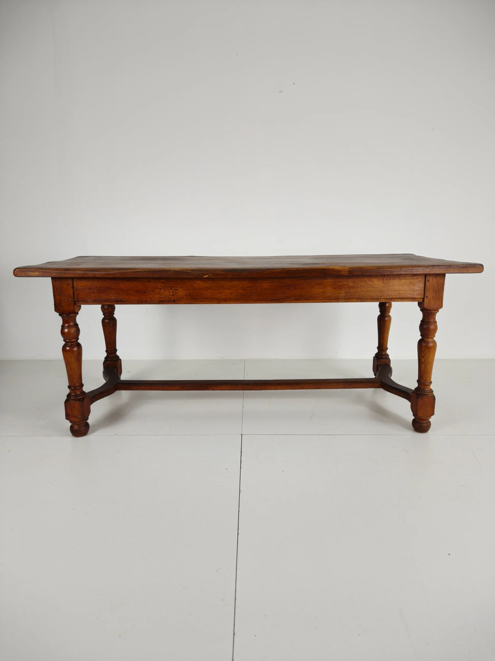 French antique oak farmhouse table – 20th century
