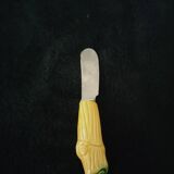 Vallauris butter dish with its butter knife