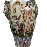 Large Capodimonte vase