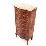 Chest of drawers tallboy, France, 1940s