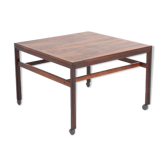 Danish rosewood coffee table from the 1970s by Haslev