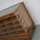 Antique British maple & oak haberdashery cabinet or shop counter, 1930s