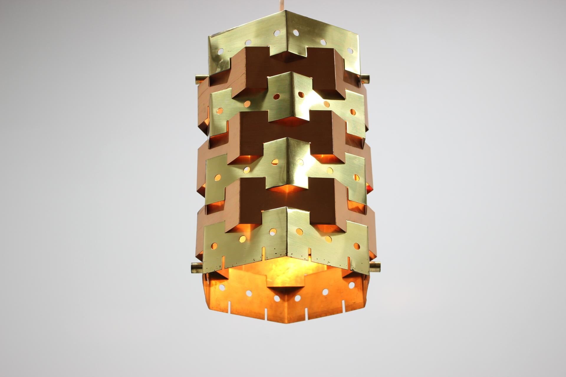 Midcentury Design Pendant, Denmark, 1970s
