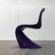 Mid-century Panton side chair set by Verner Panton for Herman Miller, 1960s.