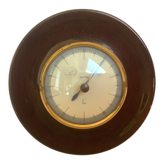 Old wooden lufft barometer