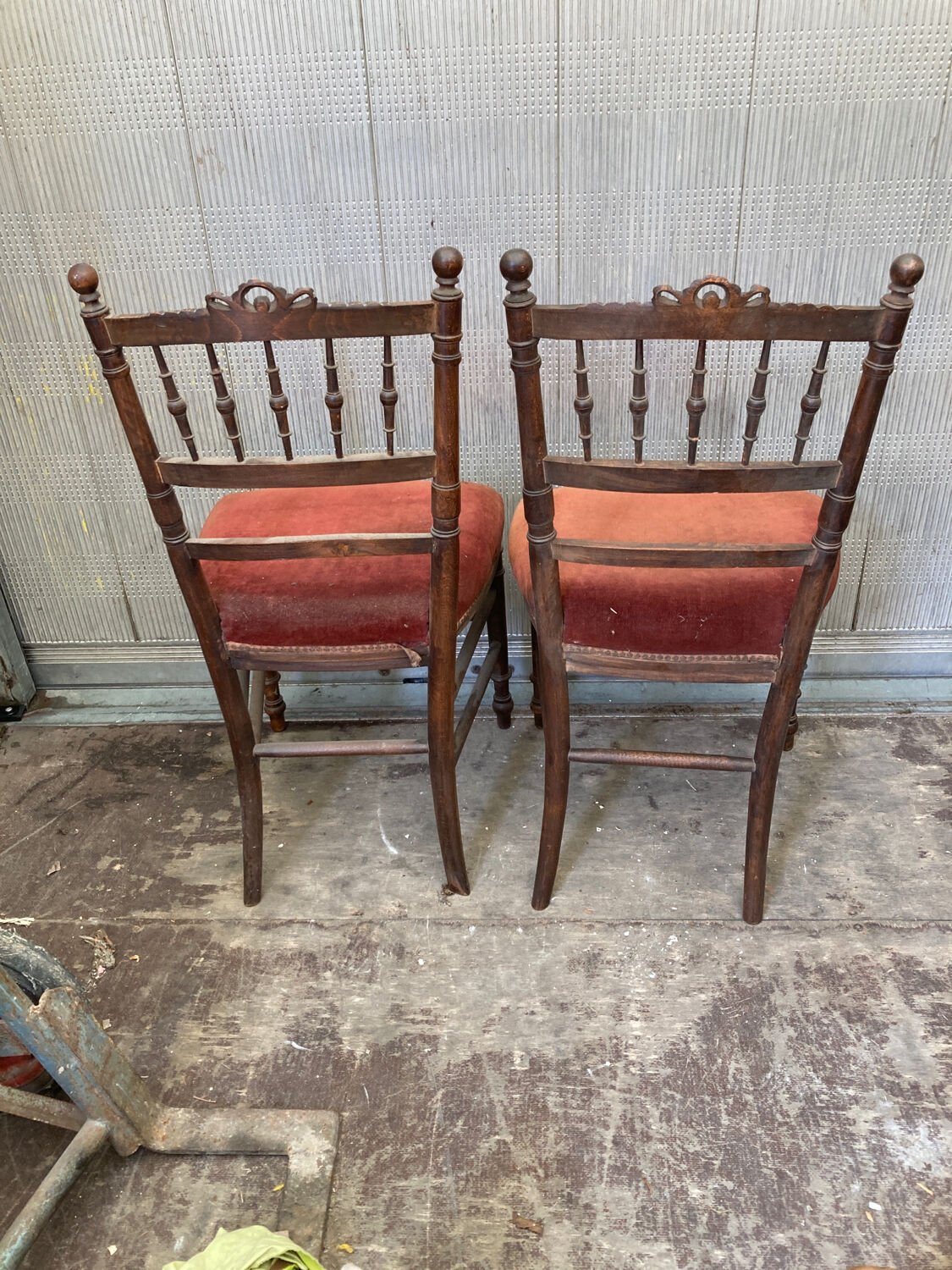 Pair of old chairs