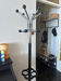 Vintage Italian design coat rack – Marble & Chrome – 70s/80s