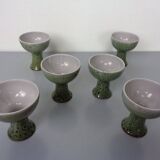 Ceramic Decanters & Tumblers, 1960s, Set of 7