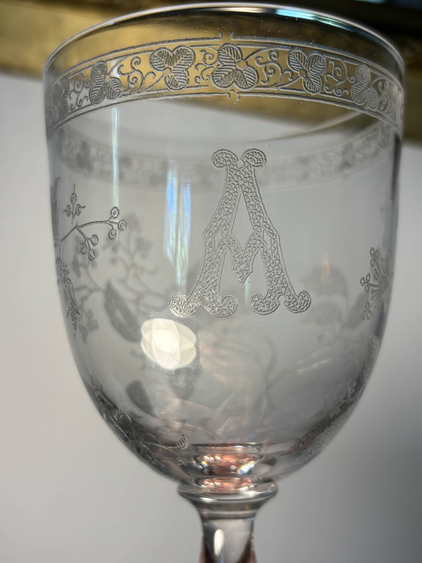 Water glass Baccarat early 20th century