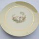 Set 12 assiettes Gien 1960 jardins japonais variations en jaune mineur