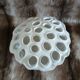 Flower vase in white porcelain