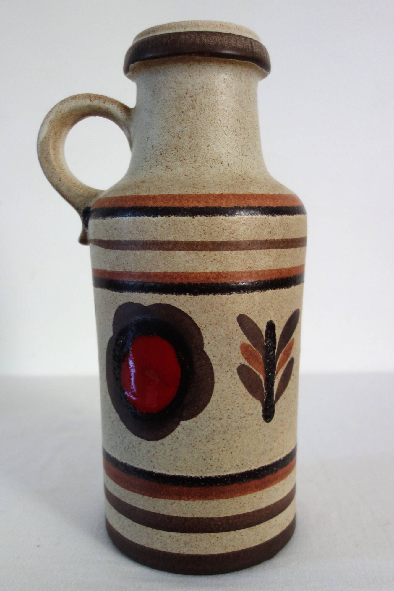 Vintage West Germany ceramic floor vase