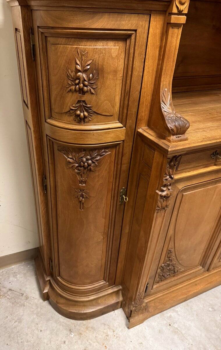 After Gauthier Poinsignon Art Nouveau period sideboard, Nancy School