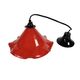 Vintage - 'Tulip' - enamel - metal - pendant lamp - 80s
