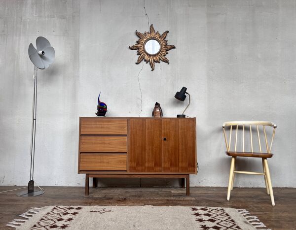 Bahut vintage style scandinave, années 50-60