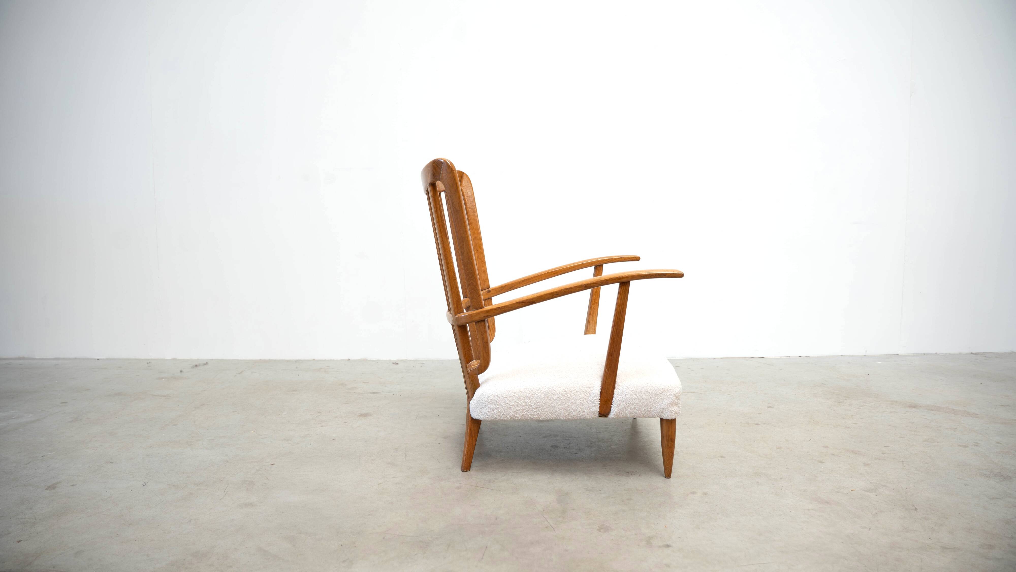 1970's Italian lounge chair inspired by Paolo Buffa