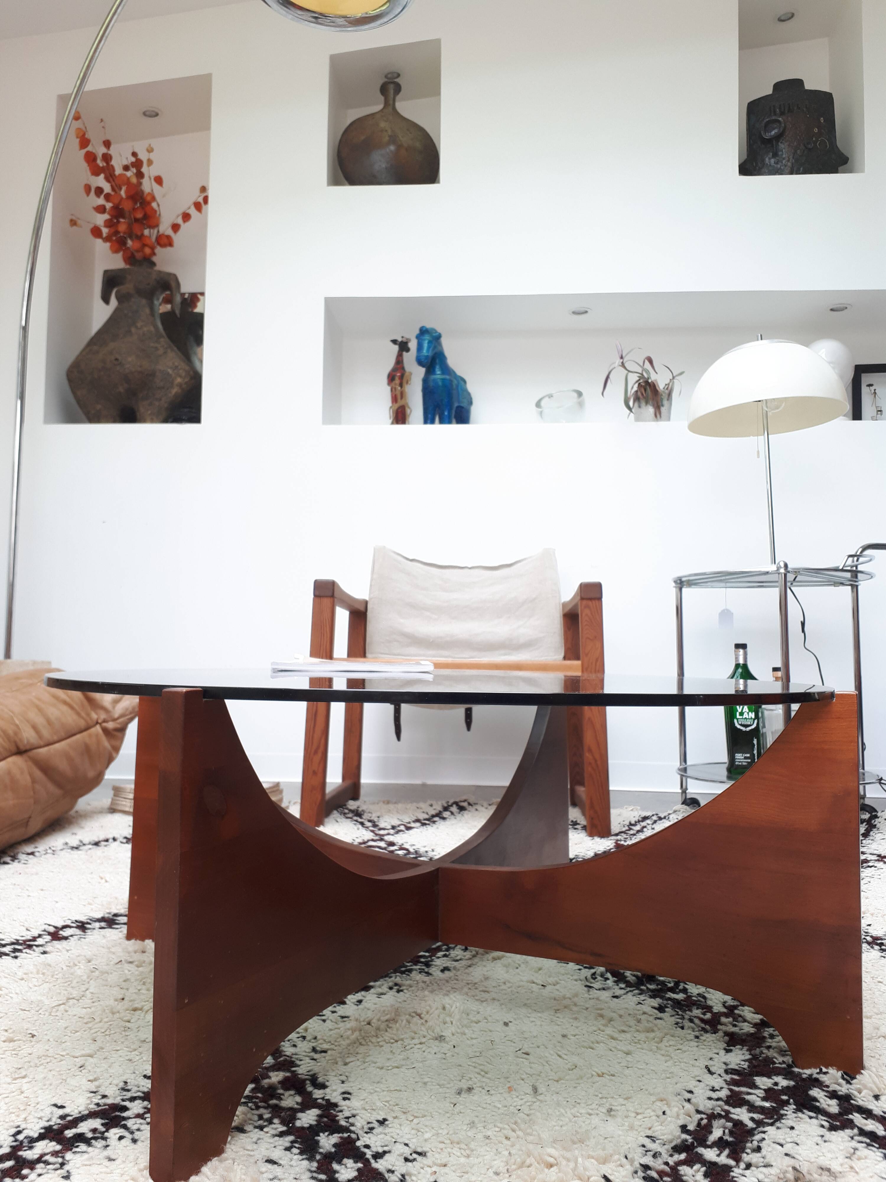 Coffee table by Hugues Poignant