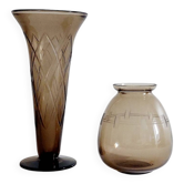 Pair of Art Deco style vases