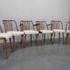 1960s Antonin Suman Set of Six Beech Dining Chairs, Restored