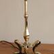 Pair Of Victorian Antique Brass Pullman Railway Carriage Table Lamps