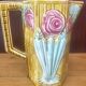 Art Deco slipware water jug