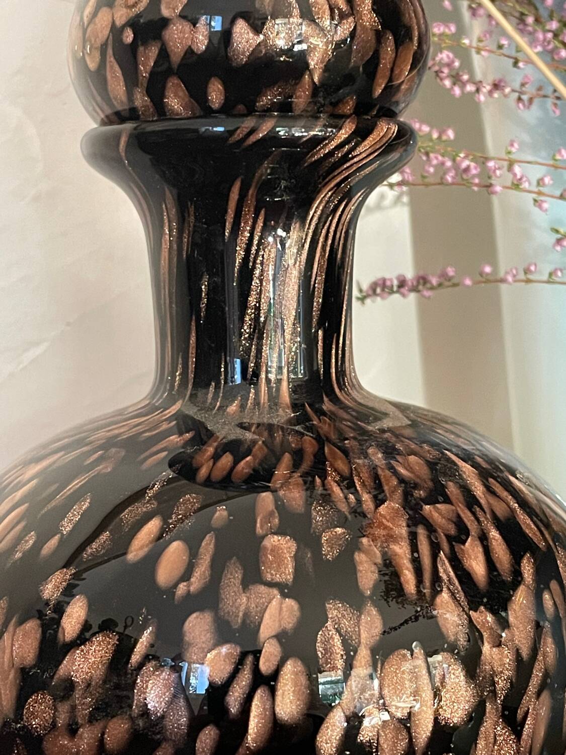 Carafe en verre de Murano vintage
