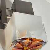 Space age style mazzega wall light