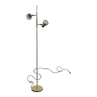 Vintage brass floor lamp