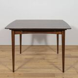 Table à manger extensible carrée en palissandre du milieu du siècle, Danemark, années 1960