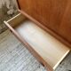 Modernist teak secretary desk, 1950s