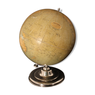 Globe terrestre des années 1960