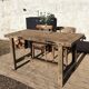 Table de ferme rustique