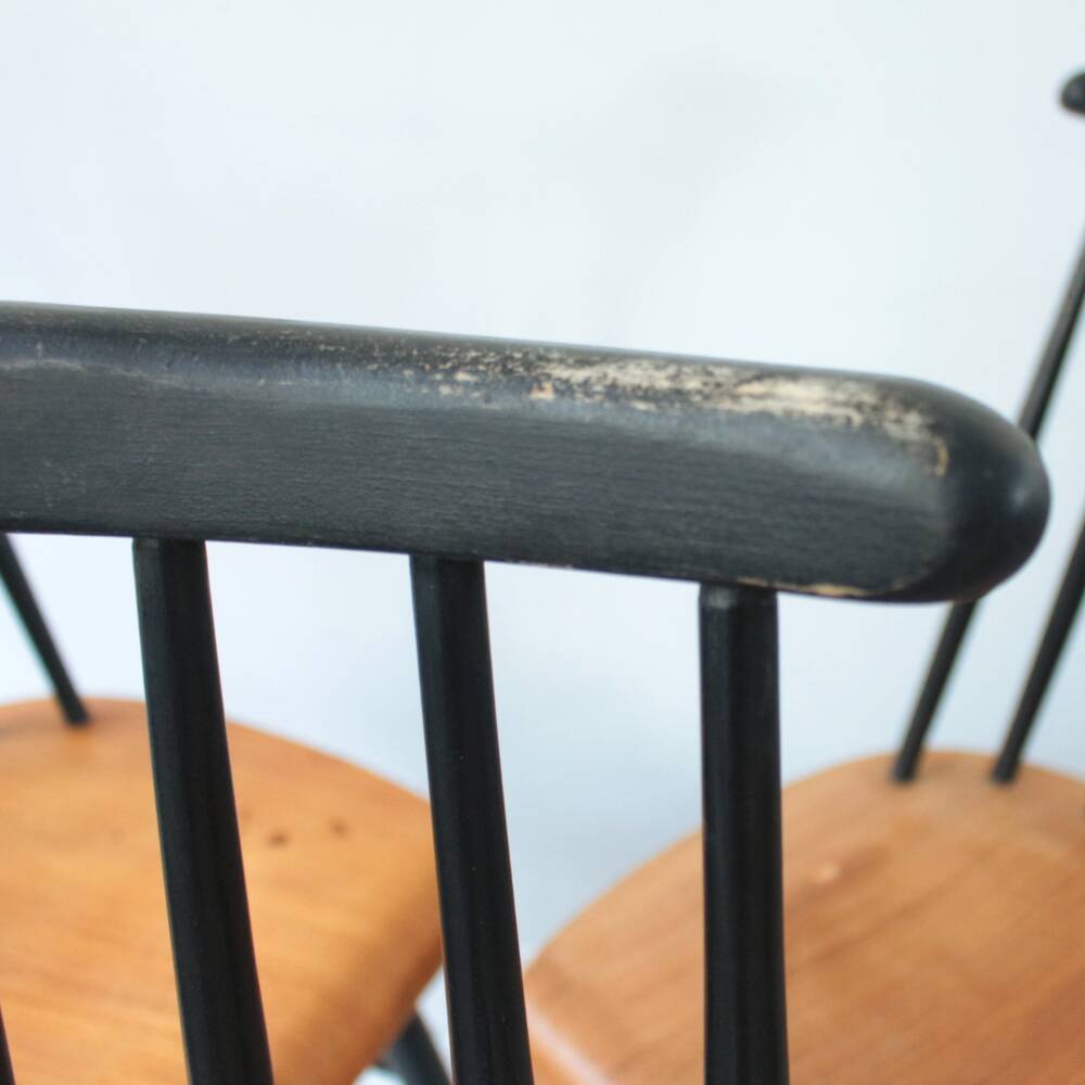 Set of 6 Fanett chairs by Ilmari Tapiovaraa