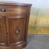 Encoignure en chêne XIX ème