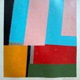 Tableau: oil on panel Contemporary artist